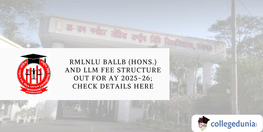 RMLNLU BALLB Hons and LLM Fee Structure